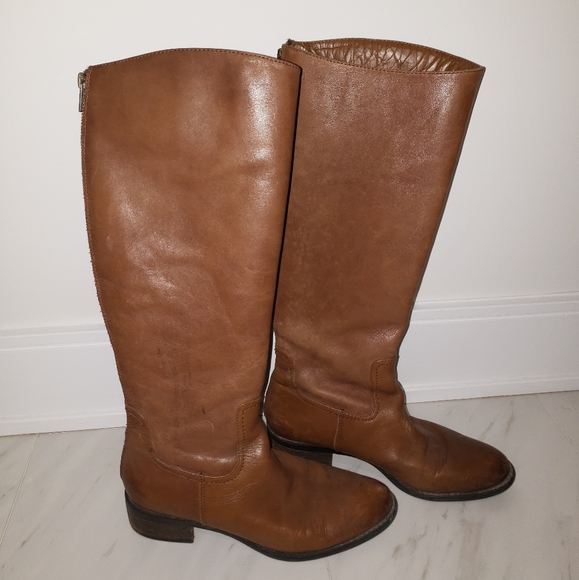 Marc Fisher riding boots, size 38, tan/camel - Picture 1 of 3